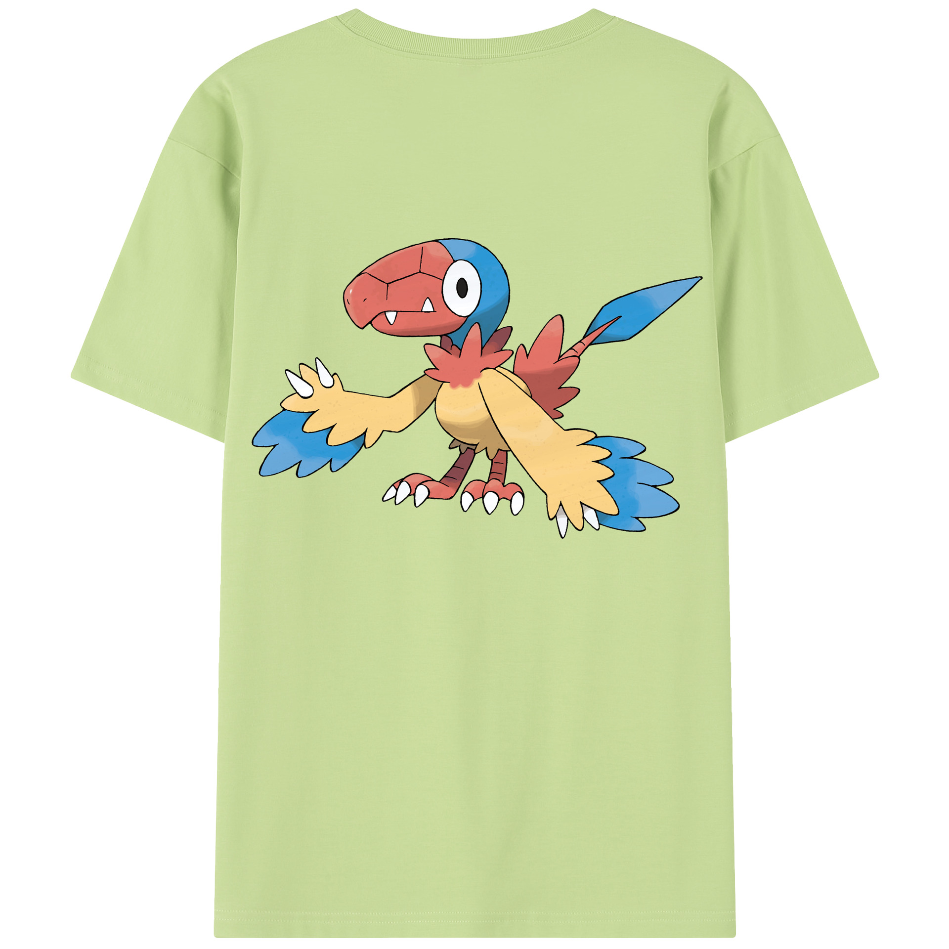 （画像用） ポケットモンスター Pokémon 綿100％半袖Tシャツ（背面プリント）